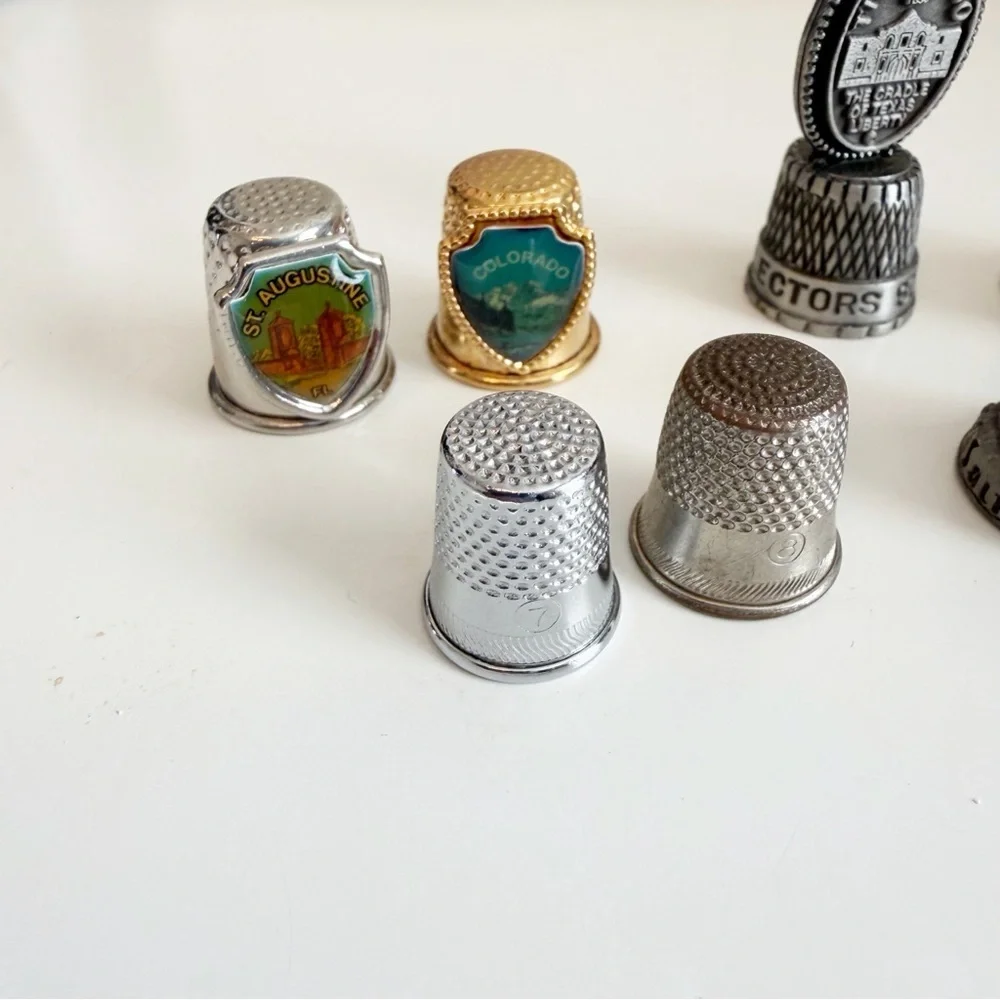 Vintage thimble lot.